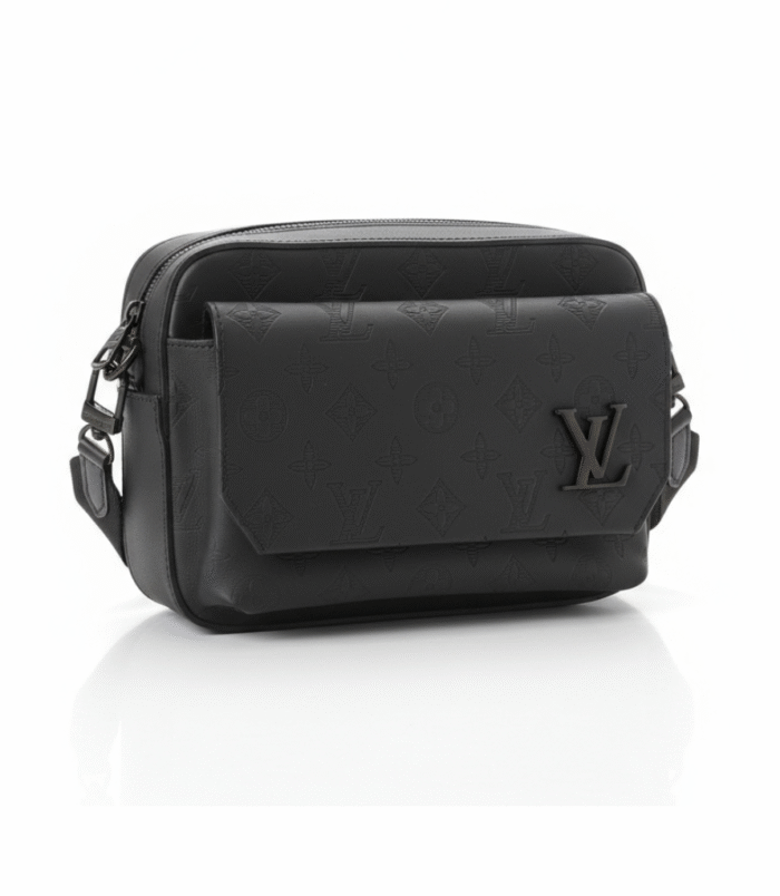 Sacoche homme LV ROYALE noire — vue produit