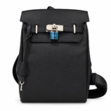Sac HERMES noir – vue de face